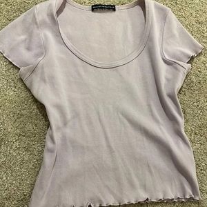 Brandy Melville lilac crop top